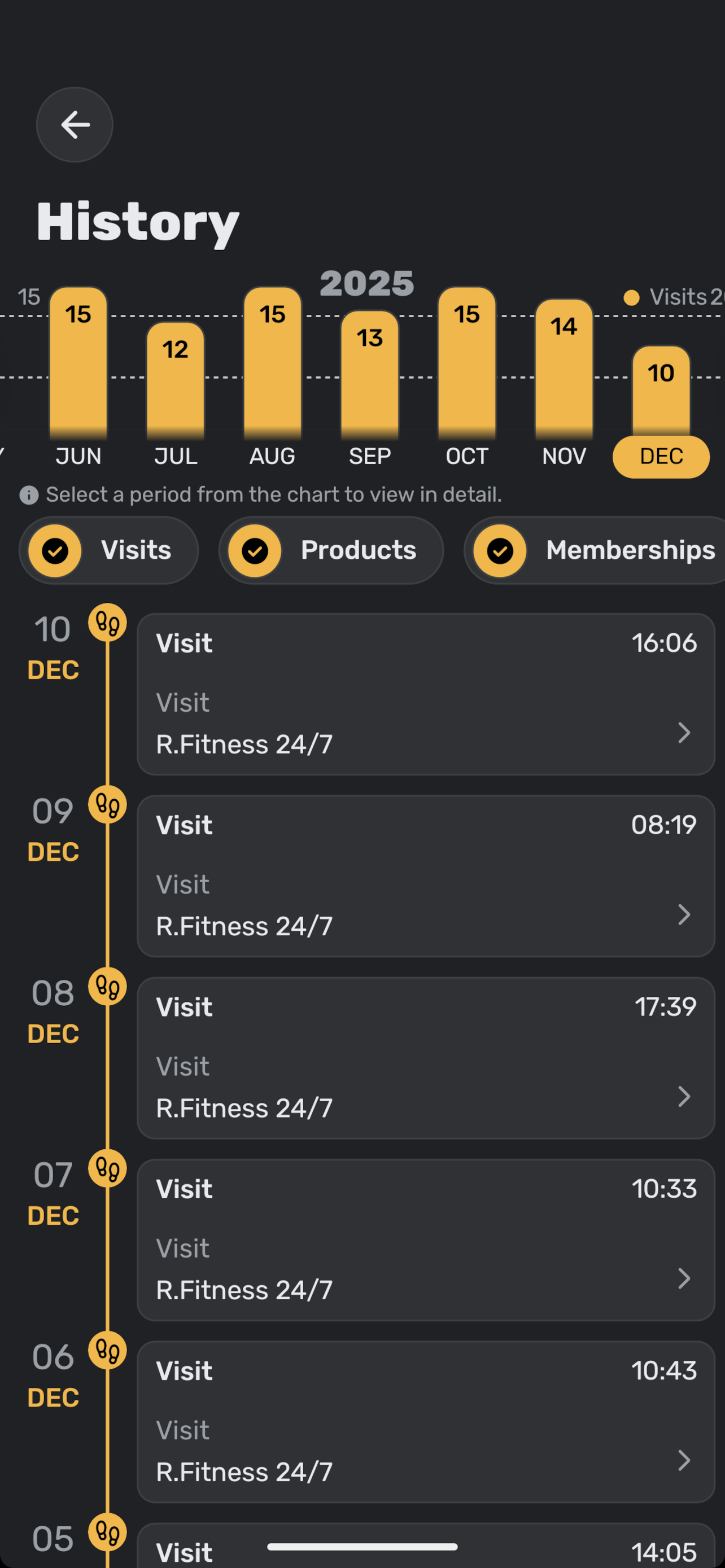 R.Fitness 24/7 screenshot 4