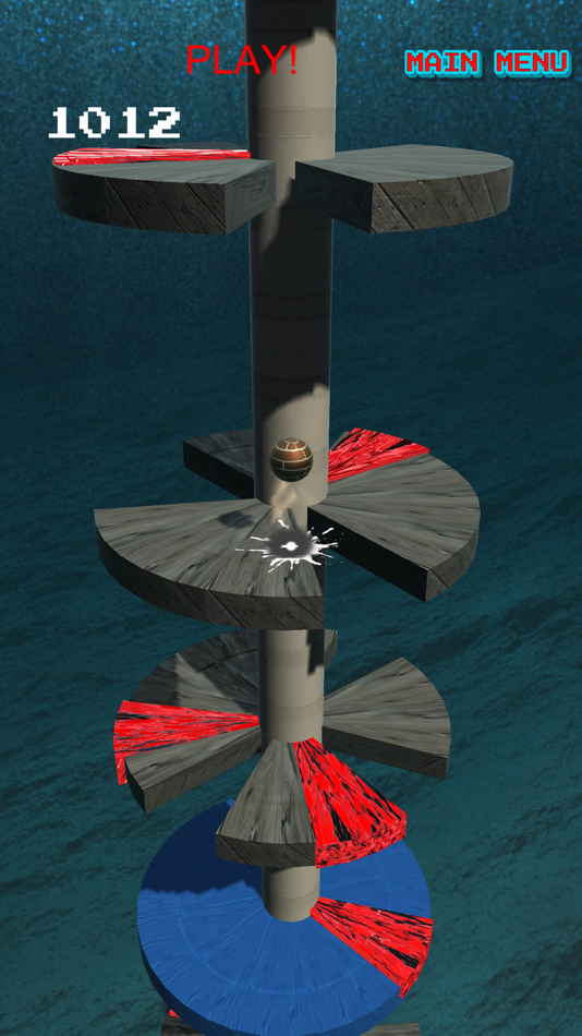 #8. Twirl Tower - Endless Helix (iOS) 由: RISE INFINITY INTERACTIVE PRIVATE LIMITED