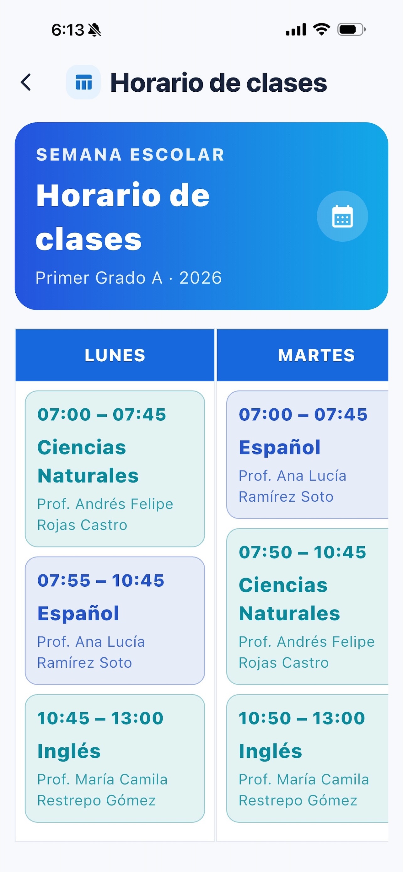 Screenshot 3 of Savia Escolar