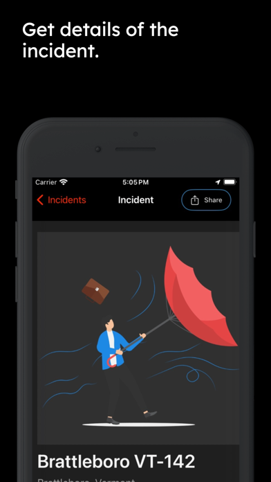 US Road Condition Screenshot