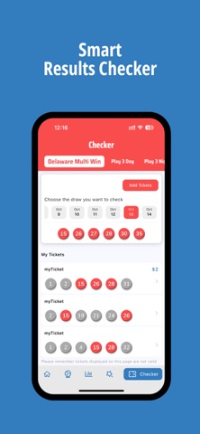 Delaware Lottery iPhone screenshot