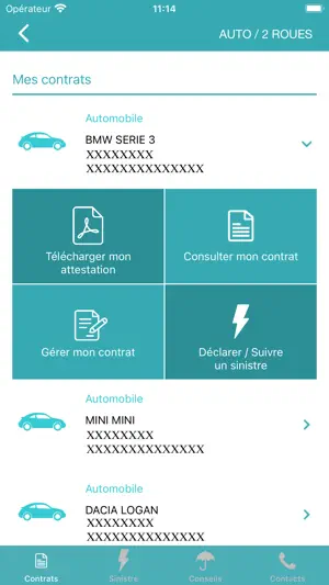 Mes Assurances screenshot 2