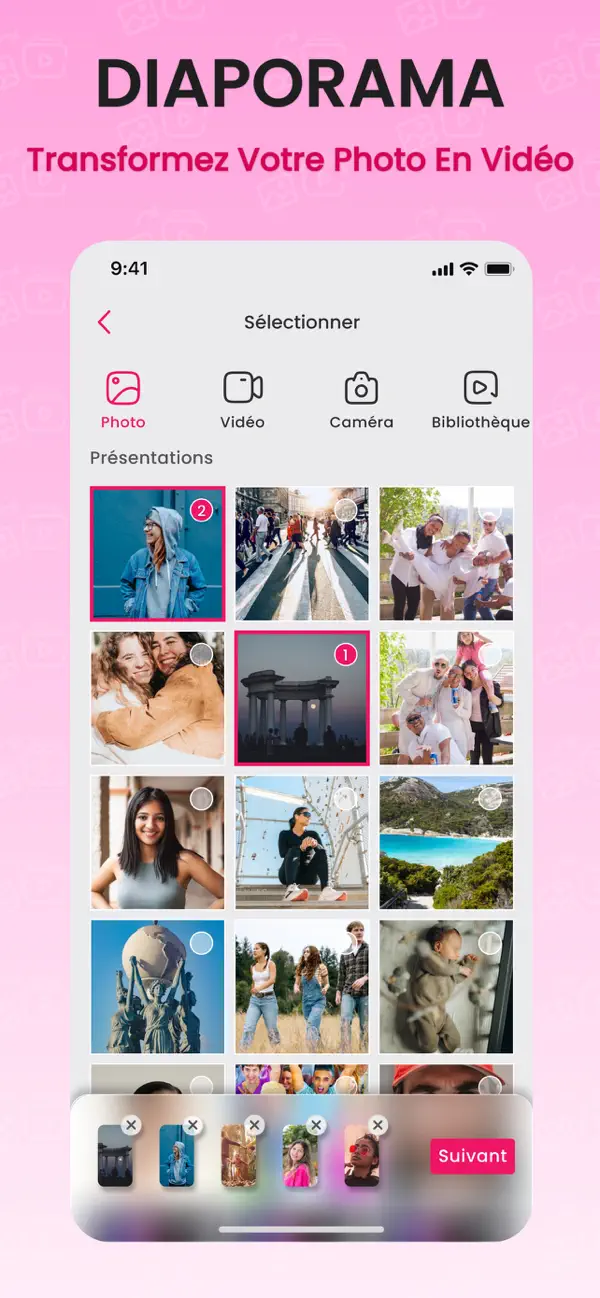 Screenshot #3 pour Clifie: Photo Slideshow Maker