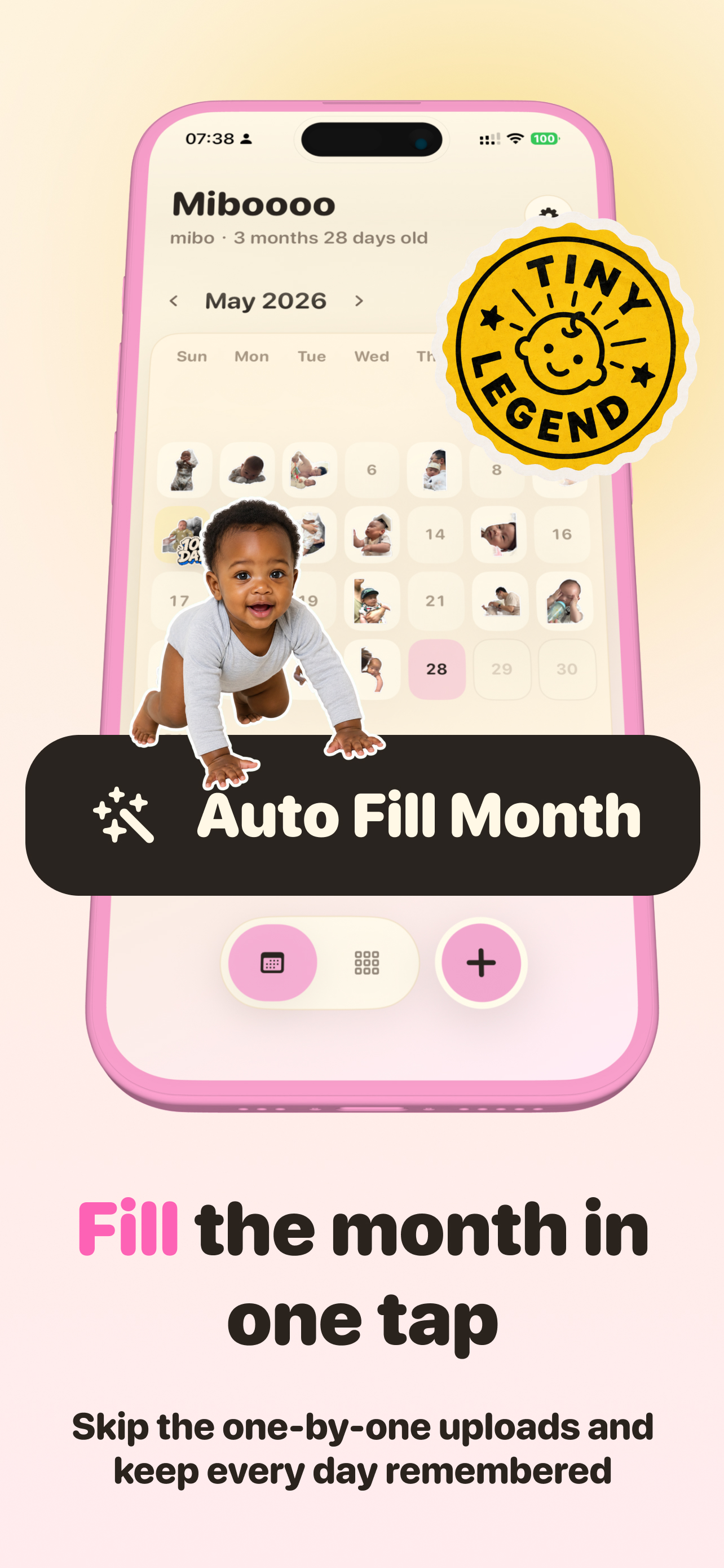 Miboooo: Baby Calendar screenshot 3