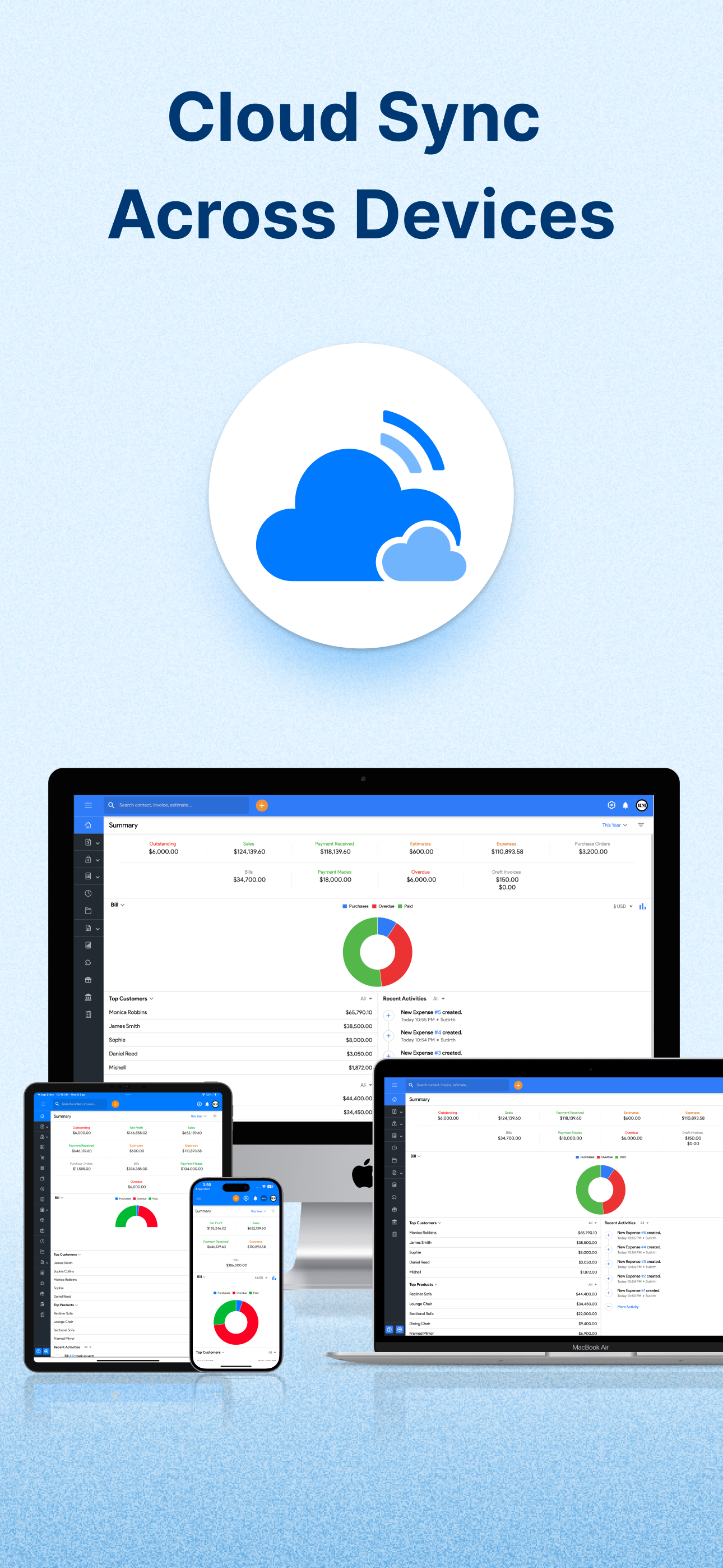 Accounting App - Moon Billing