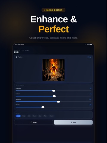 LMArena AI Image Generator Art iPad screenshot