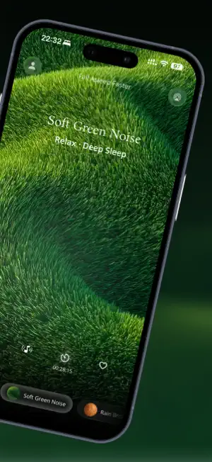 Green Noise Sleep Machine App screenshot 2