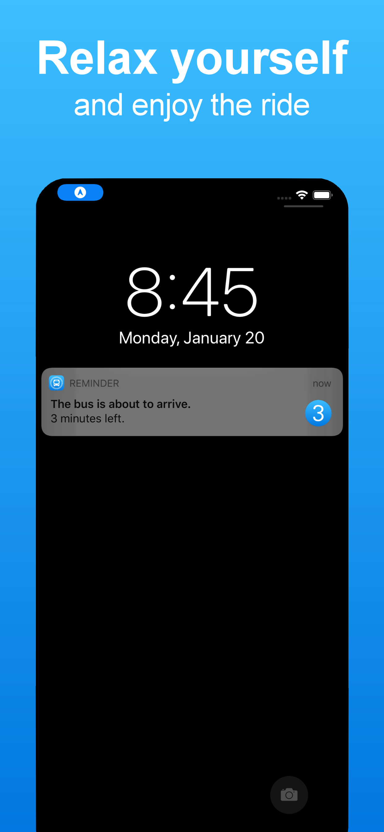 Arrival Reminder: All Transit