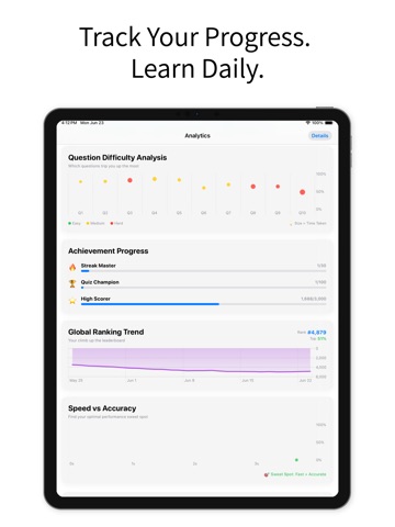 Qwiz - Daily Trivia Challenge iPad screenshot