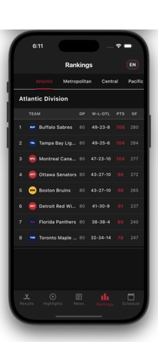 App screenshot