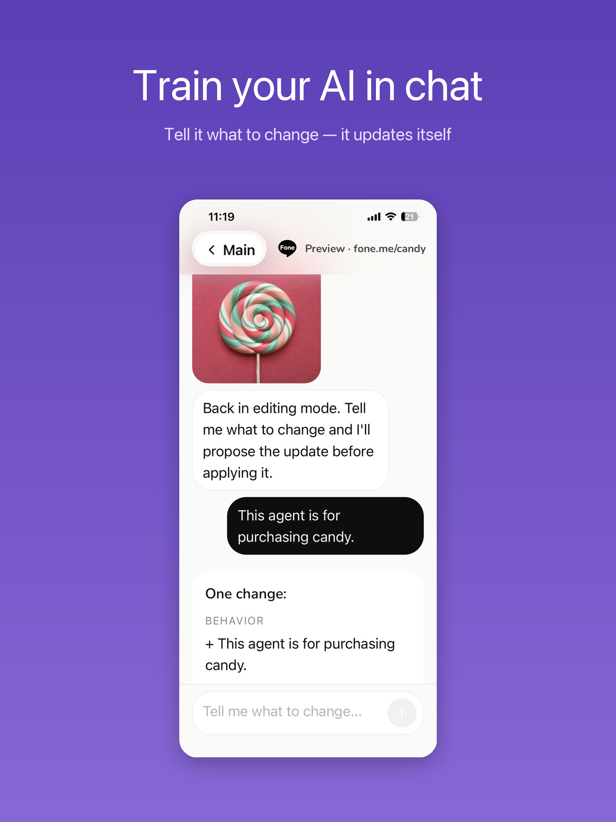 Fone - Link in Bio AI Agent screenshot 16