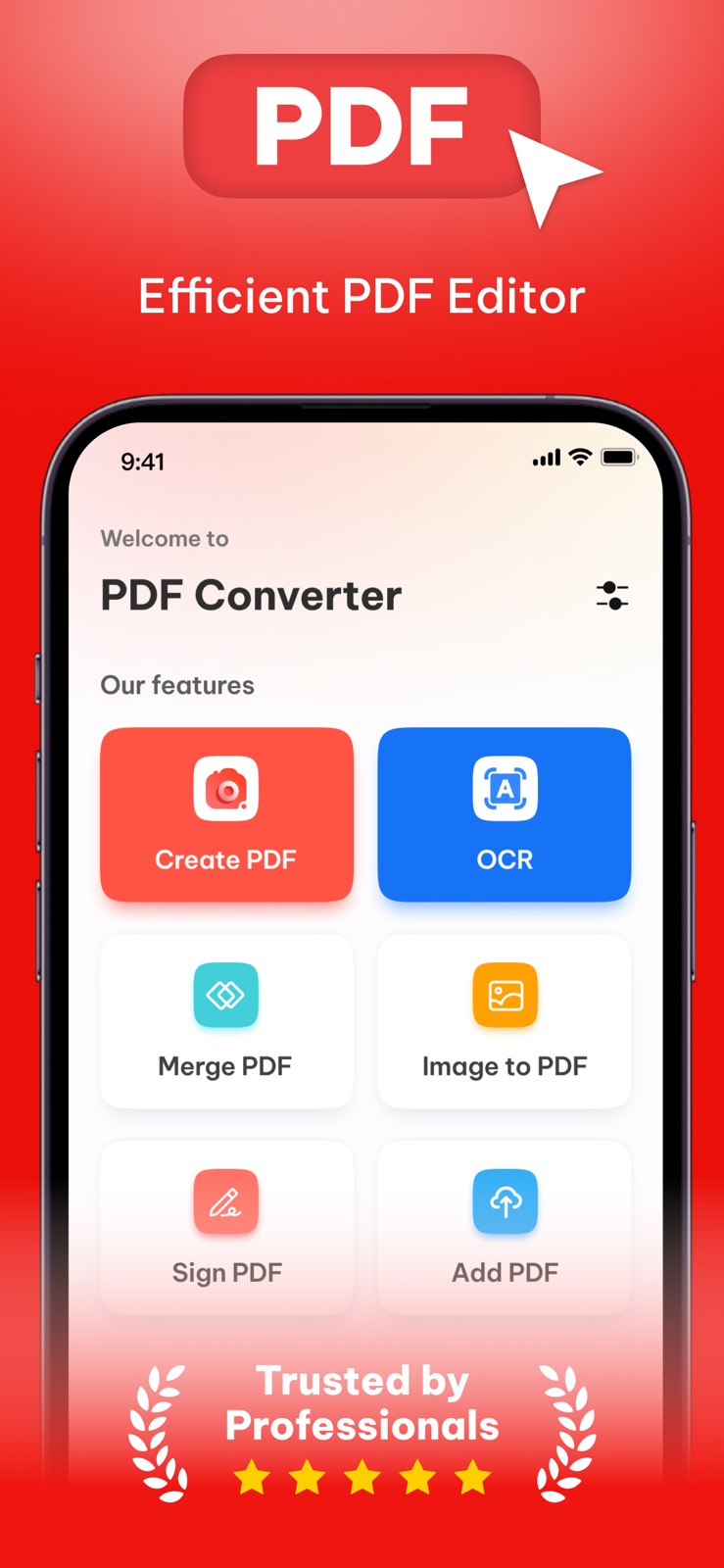 PDF Converter : Scan Documents iphone screenshot 1