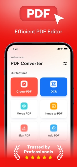 PDF Converter : Scan Documents Screenshot 1 of 5