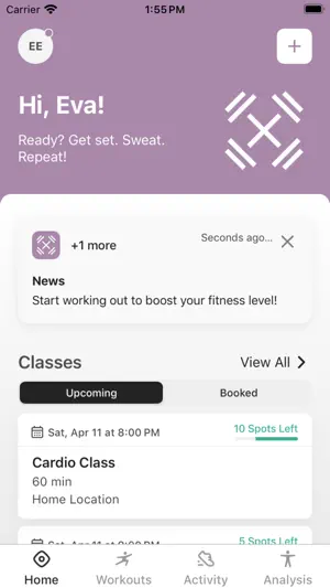 Purple Gym screenshot 2