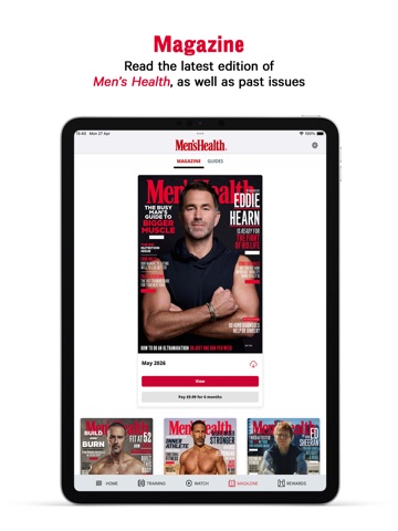 Men's Health UK iPad screenshot