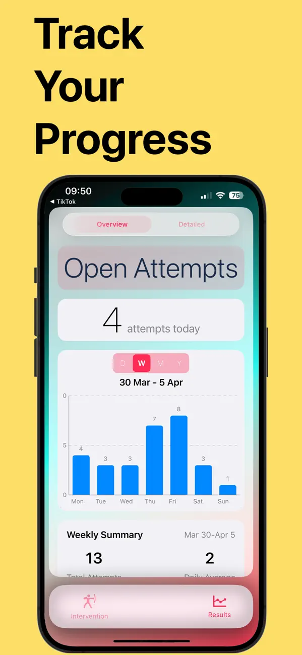 Screenshot #3 pour QuitTok App