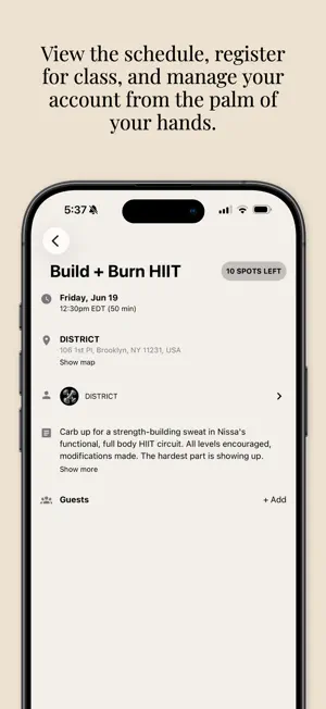 DISTRICT - BKLYN screenshot 4