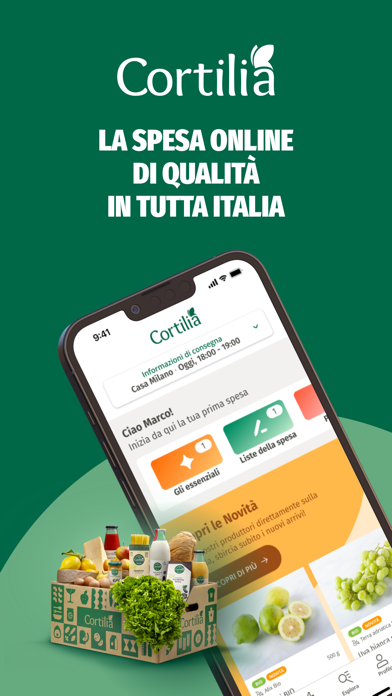Screenshot #1 pour Cortilia - Spesa Online