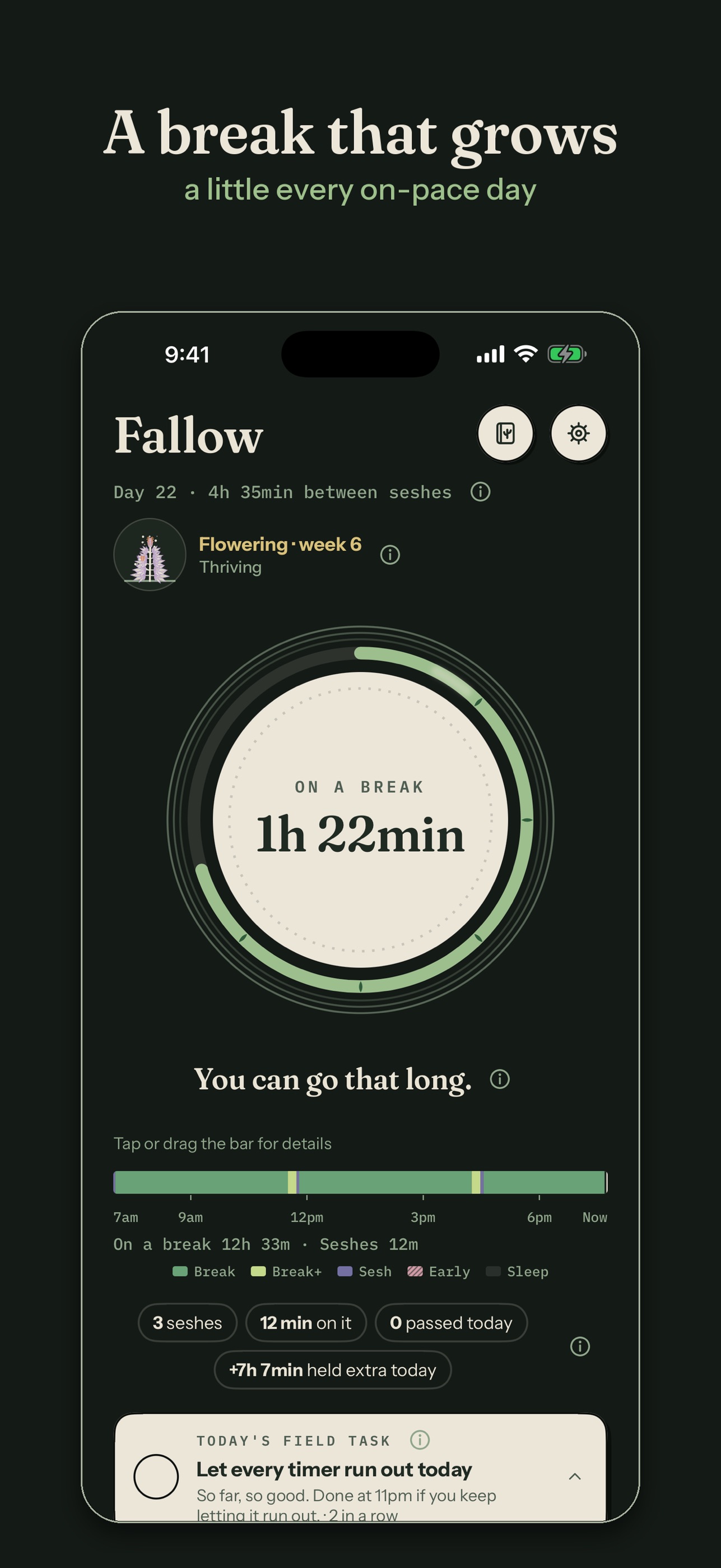Screenshot 1 of Fallow: Smoke Less