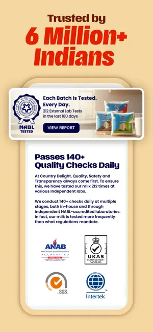 Country Delight Milk & Grocery iPhone screenshot 4