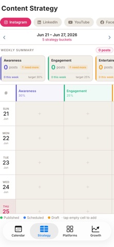 HOJ Content Calendar Screenshot 2 of 4