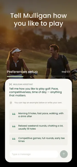 Mulligan: Find Golfers screenshot 1