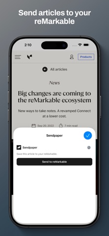 SendPaper Screenshot 1 of 3