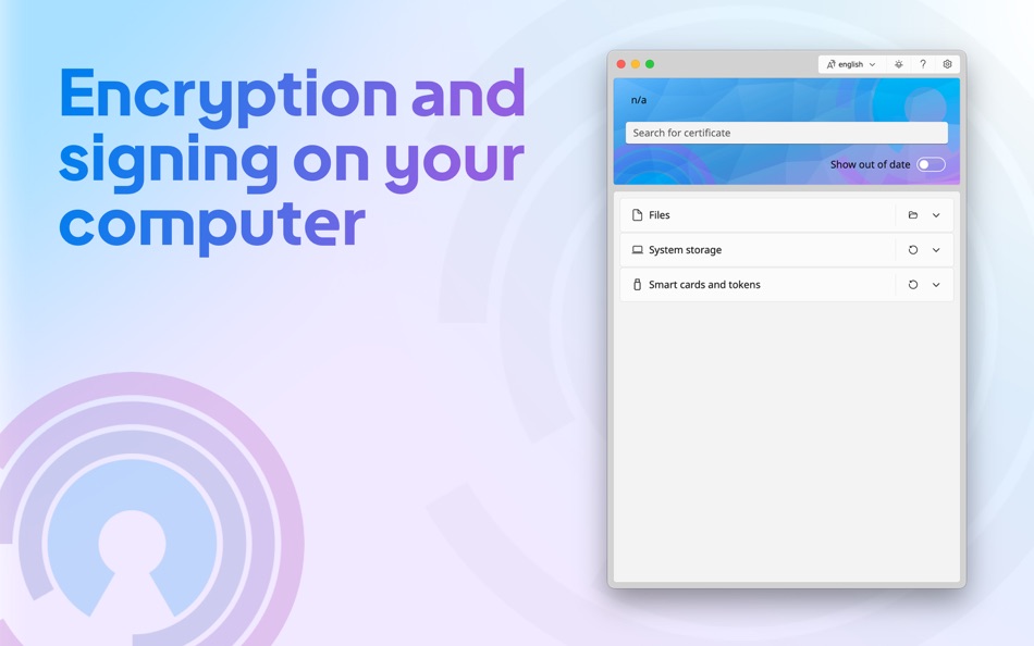 #1. Crypto Web Extension (macOS) Podle: TESCO SW a.s.