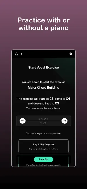 Vocal Sensei:Singing Exercises screenshot 4