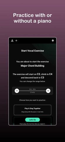 Vocal Sensei:Singing Exercises screenshot