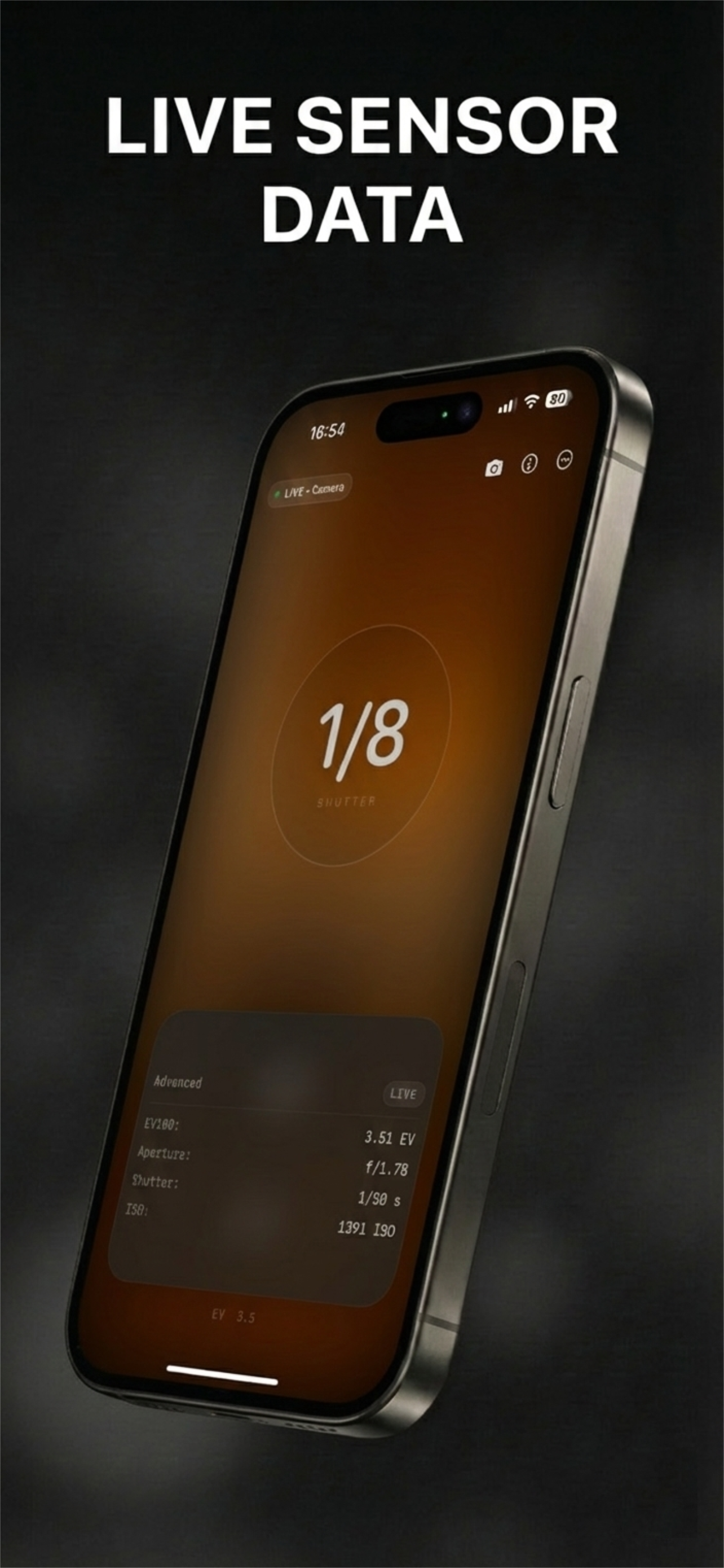 Evios: Light Meter for Film screenshot 3