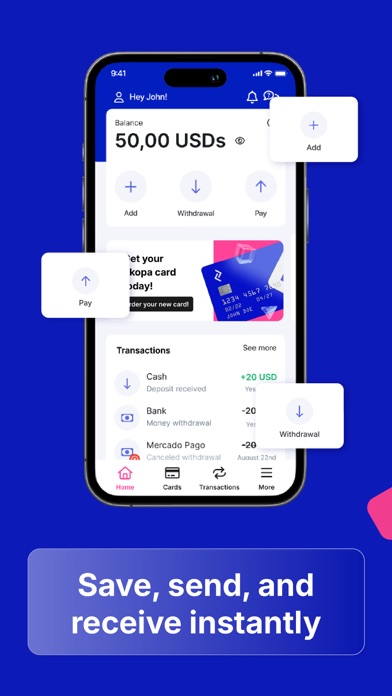 Skopa – Your money globally Screenshot