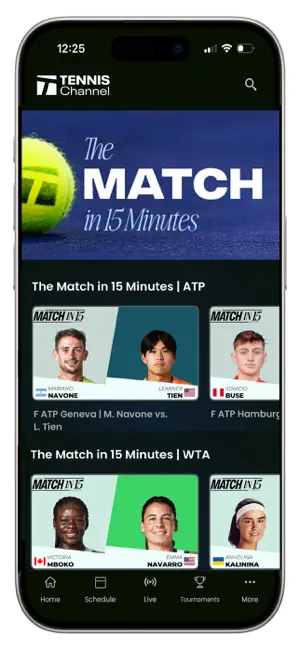 Tennis Channel screenshot 2