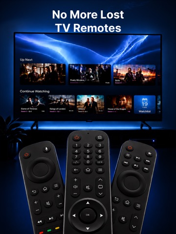 Remote Control for All TV iPad screenshot