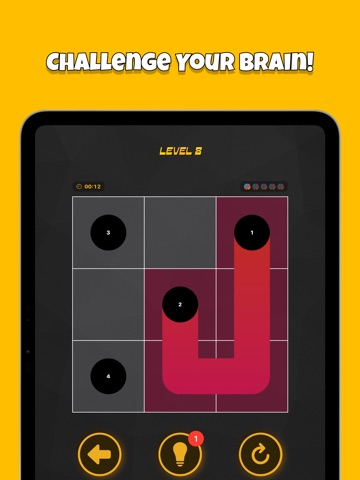 Grid Rush: Number Path Puzzle iPad screenshot