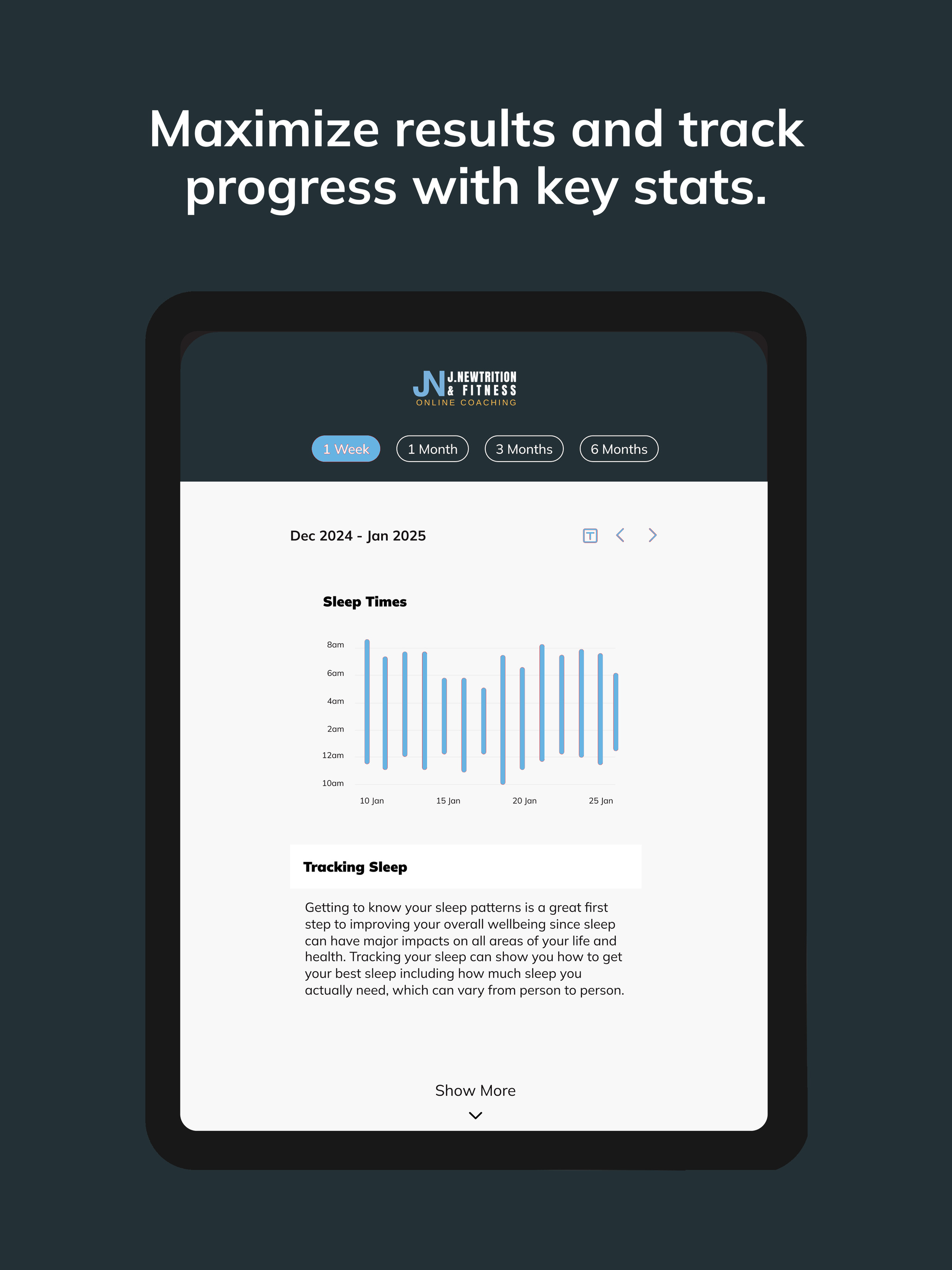 J Newtrition screenshot 11