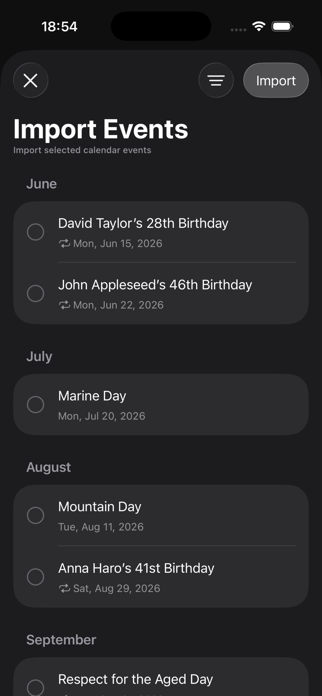 AtoDays: Countdown Days Widget Screenshot 7 of 9