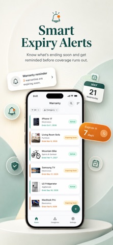 Warrantly - Warranty Tracker screenshot