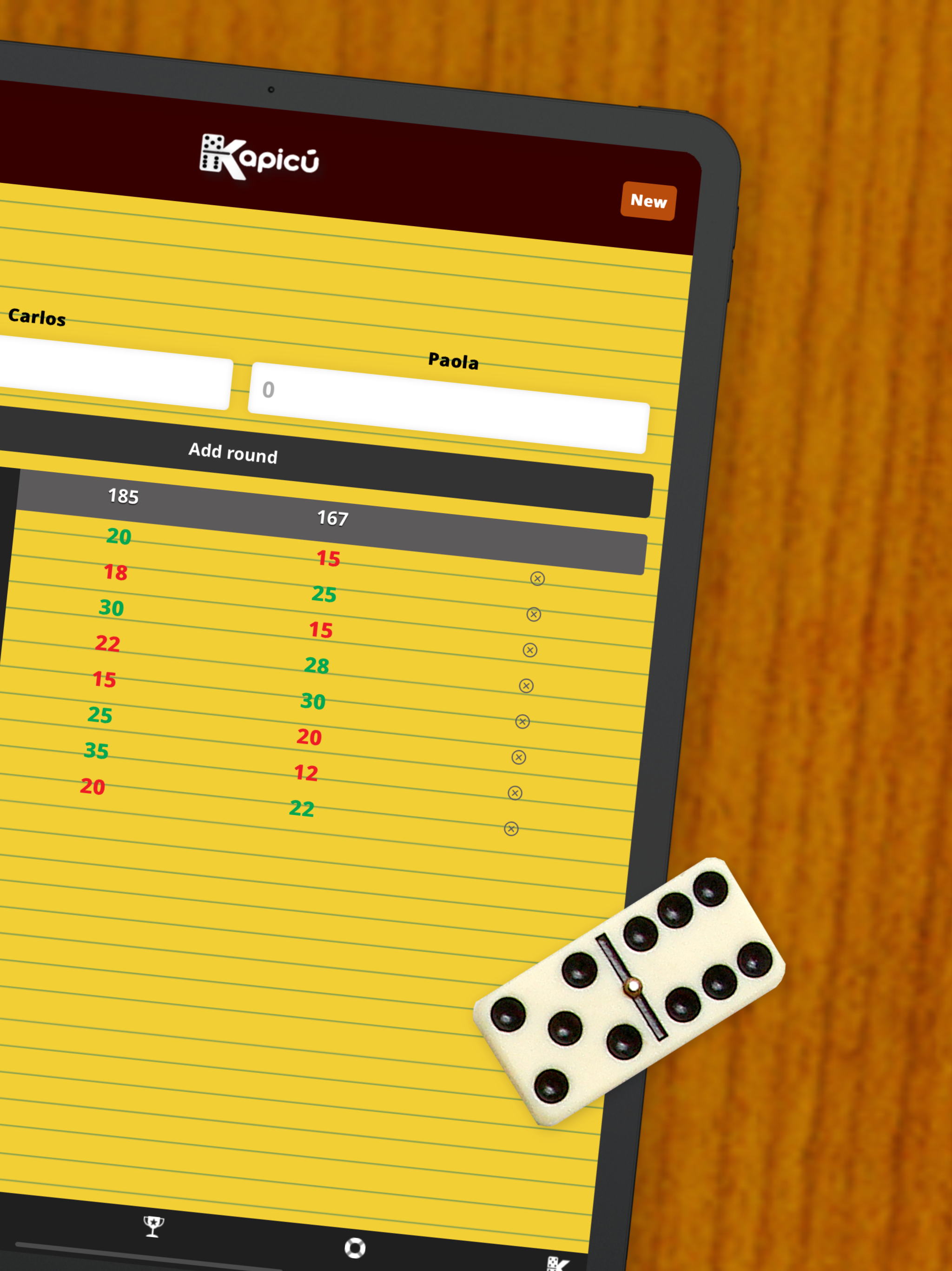 Kapicu Domino Game Score