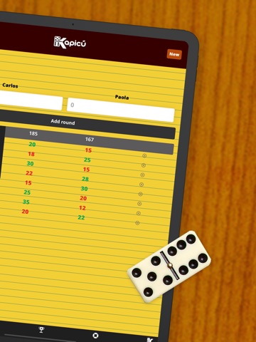 Kapicu Domino Game Score iPad screenshot