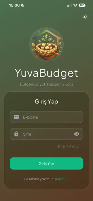 YuvaBudget - Bütçe Takip screenshot 1