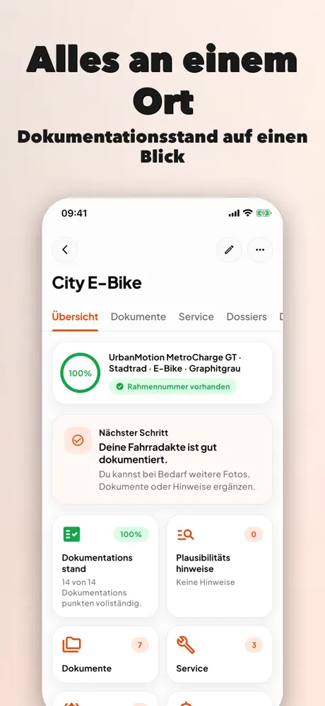 CycleDossier screenshot 2