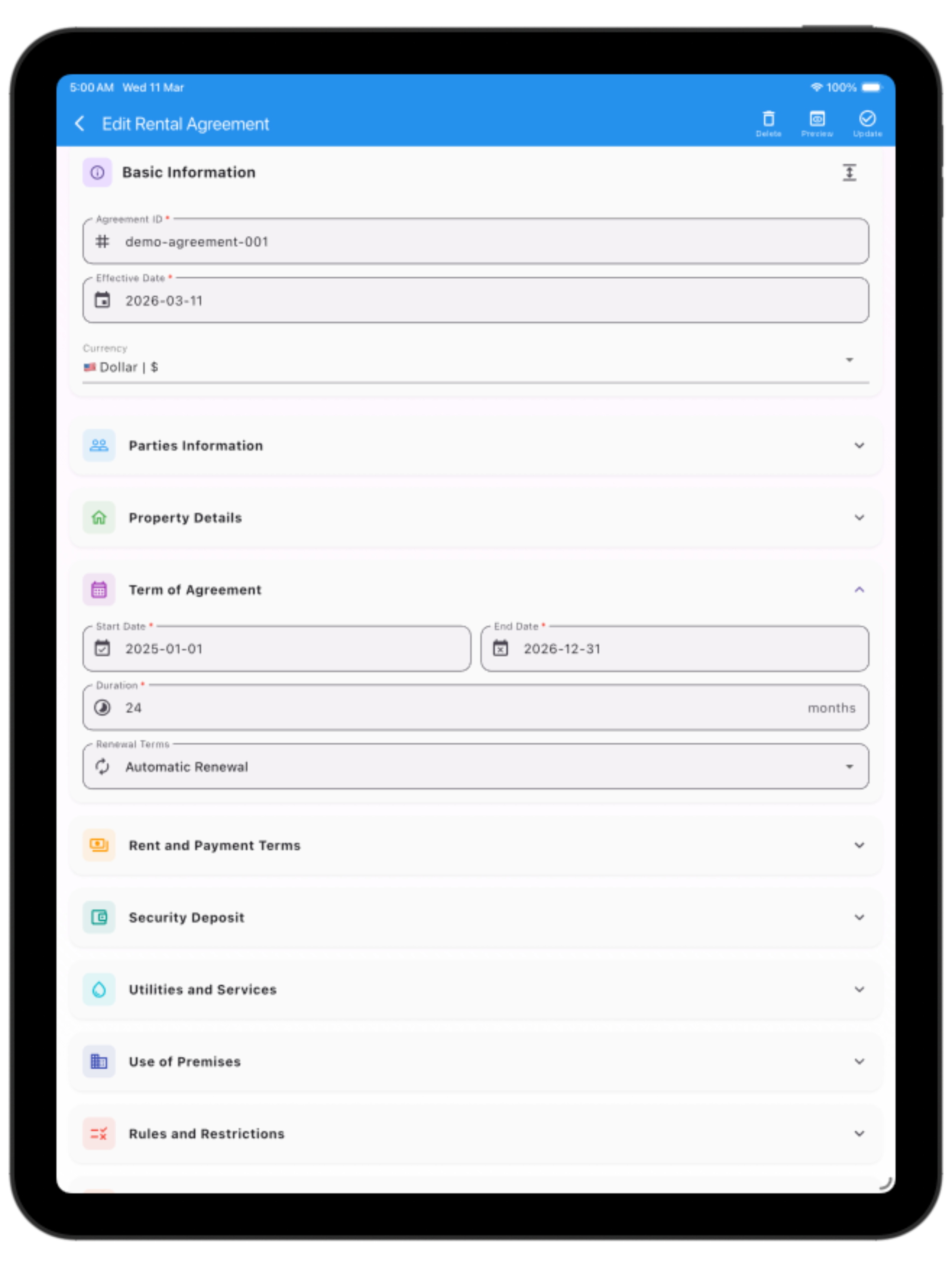 Rent Receipt Maker: House Rent