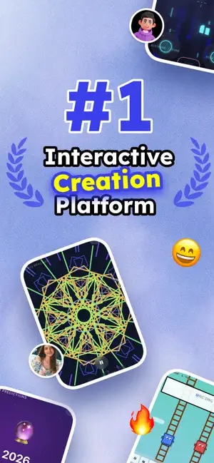 Sekai: Create · Remix · Play iPhone screenshot 1