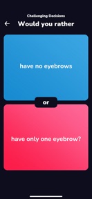 Red Pill or Blue Pill screenshot