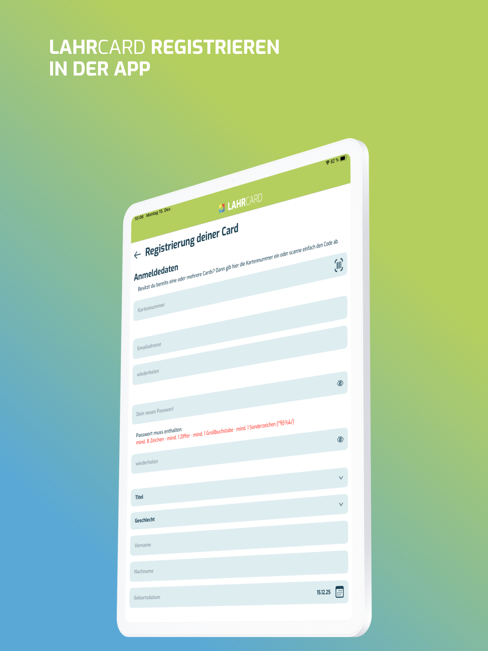 LahrCARD & App