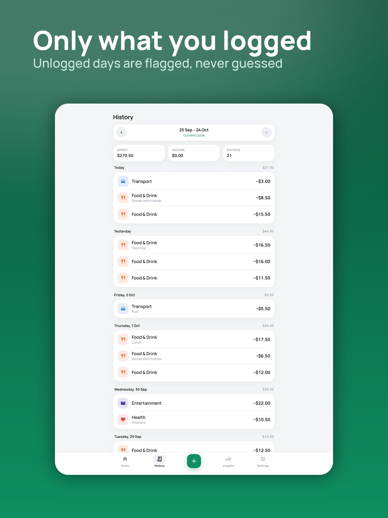 Screenshot 11 of Spendly – Cashflow Tracker