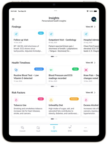 heyDRAI iPad screenshot