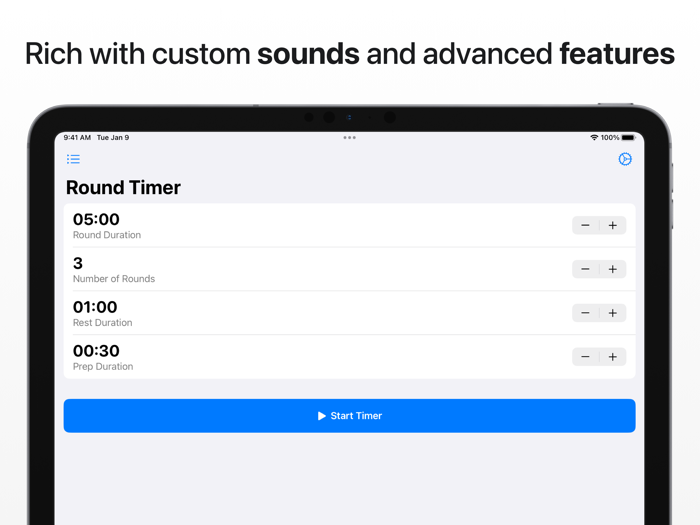 Round Timer Training Debate