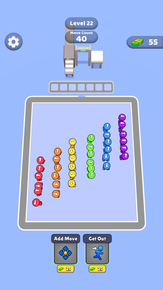 #5. Crowd Escape 3D! (iOS) 由: Ozan Kasikci